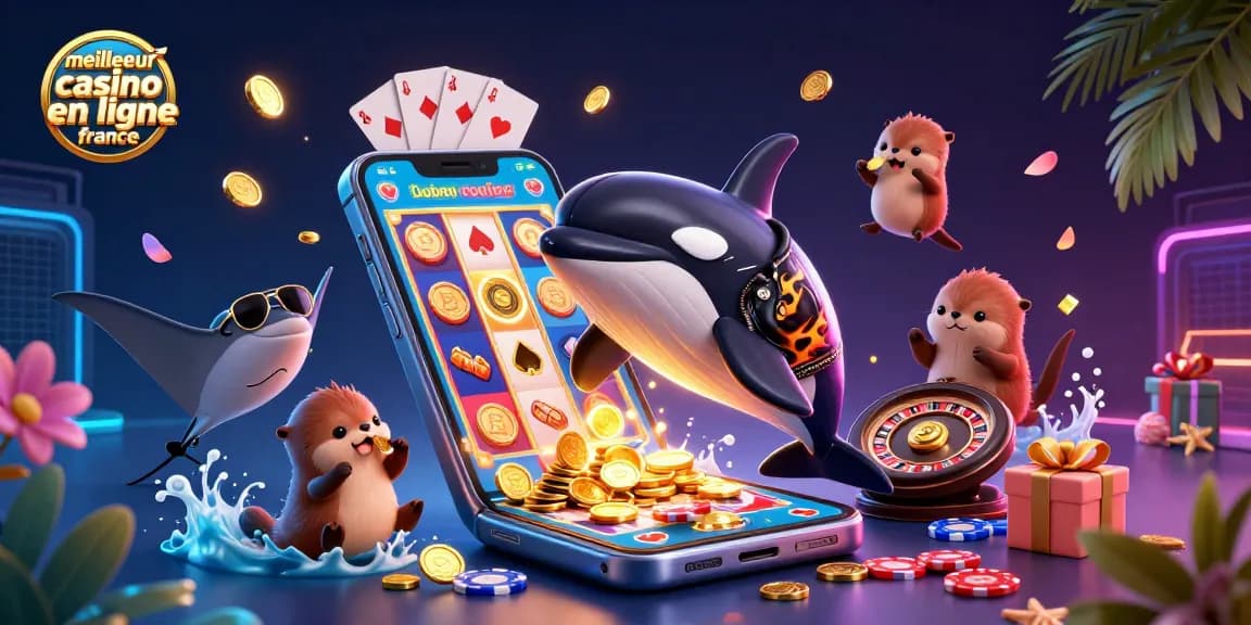 jouez et gagnez sur le meilleur casino en ligne France avec des machines à sous colorées et des pièces d'or