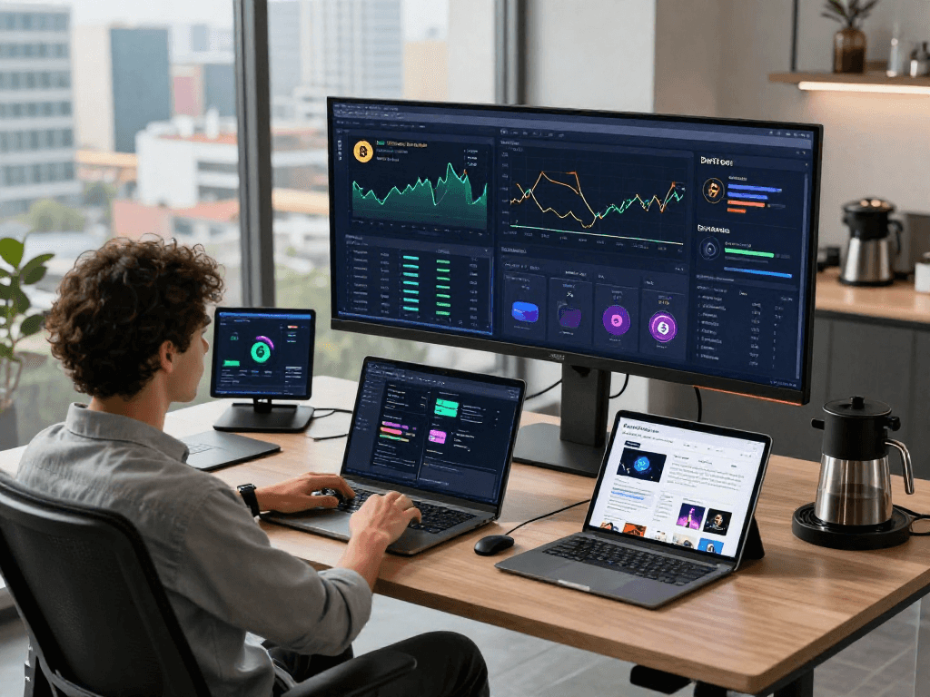 在 metatrader 5 官网 中的多元化金融交易平台，展示专业的加密货币交易桌面与生态。