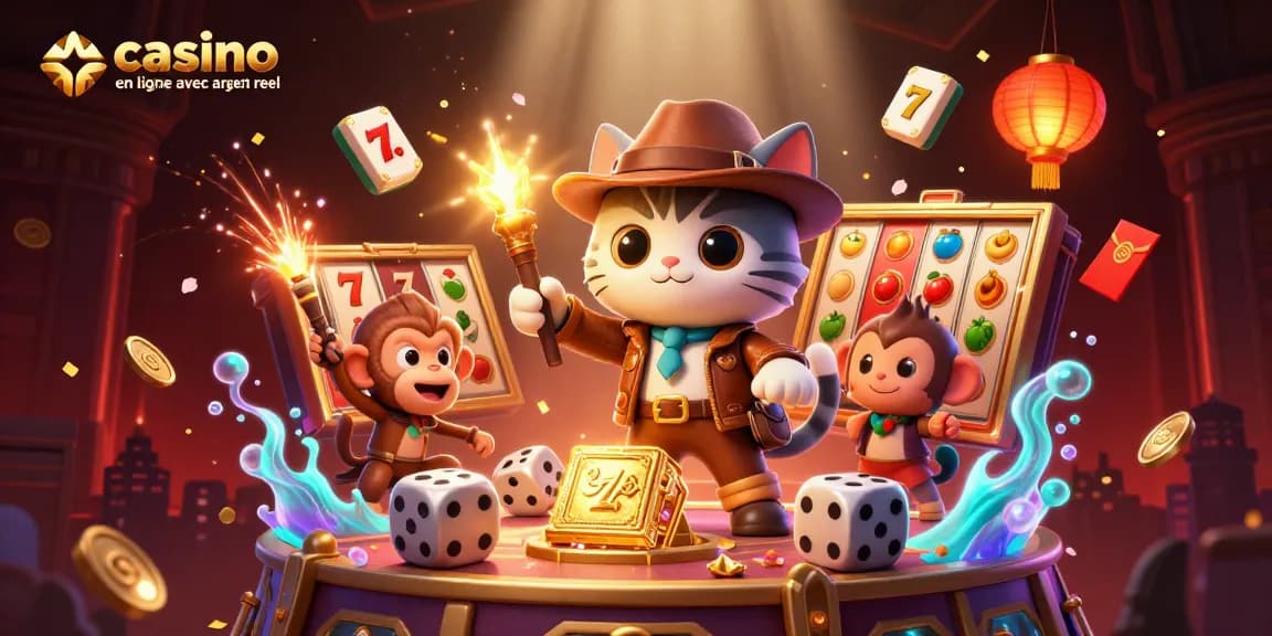Découvrez des gains au casino en ligne avec argent réel à travers cette illustration dynamique de jeu.