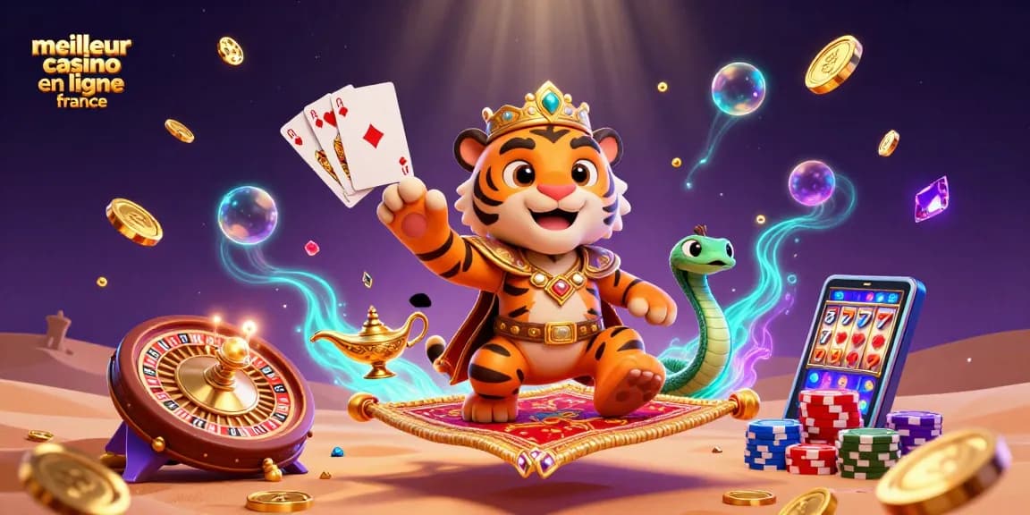 Découvrez le meilleur casino en ligne France, avec un sultan et des éléments de jeu scintillants