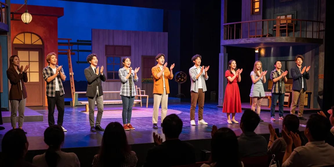 ROKOK 88 theatre scene with captivated audience enjoying a vibrant performance.