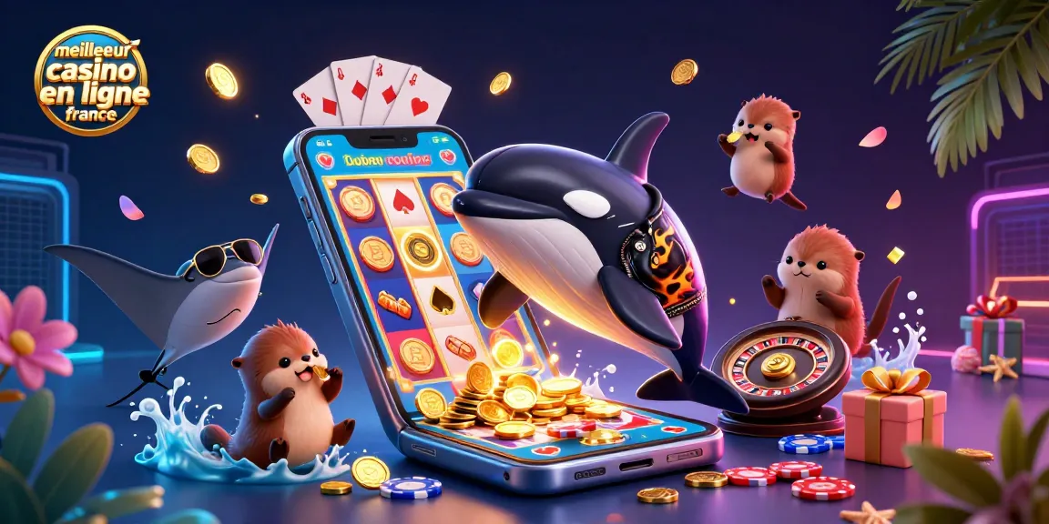 jouez et gagnez sur le meilleur casino en ligne France avec des machines à sous colorées et des pièces d'or