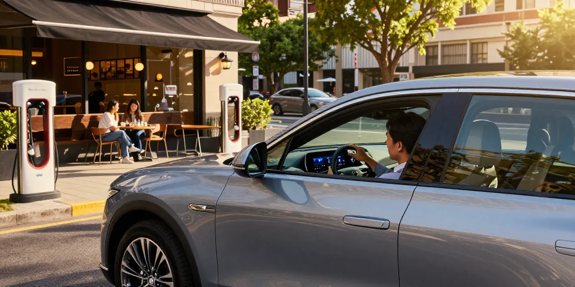 Driver exploring different driving modes in the Cadillac Lyriq to understand whether the driving modes in Cadillac Lyriq offer different ranges or battery usages?