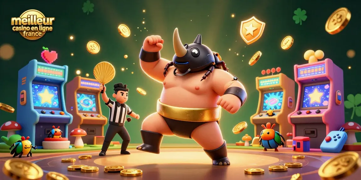 Profitez des meilleurs jeux au meilleur casino en ligne France grâce à une illustration ludique et dynamique.