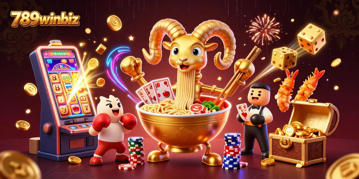 Experience winning strategies at 789winbiz with exciting games and unique characters in colorful illustration