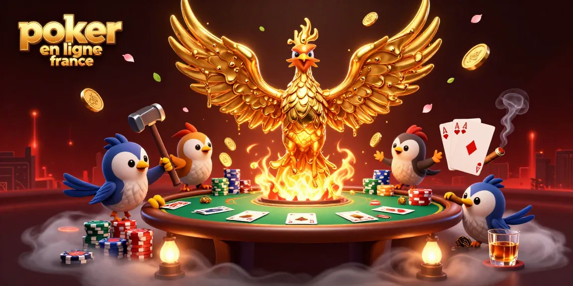 Vivez l'adrénaline du poker en ligne France avec notre scène immersive de jeu captivante.