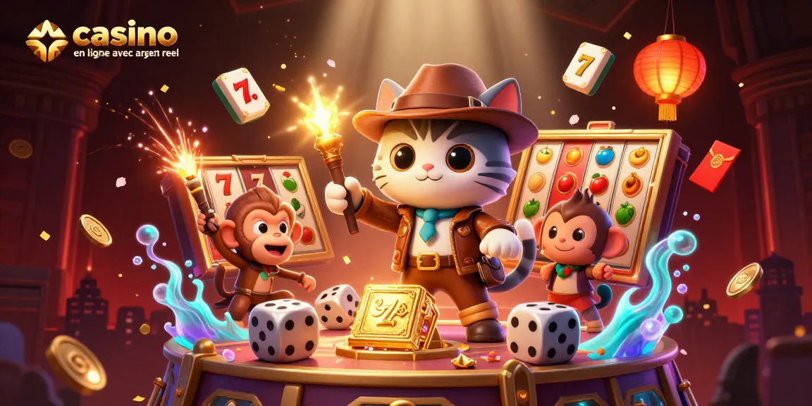 Découvrez des gains au casino en ligne avec argent réel à travers cette illustration dynamique de jeu.