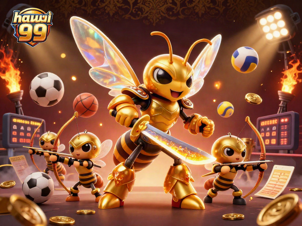 hawai 99 brings thrilling action as hornet samurai battles in a vibrant casino sports scene.