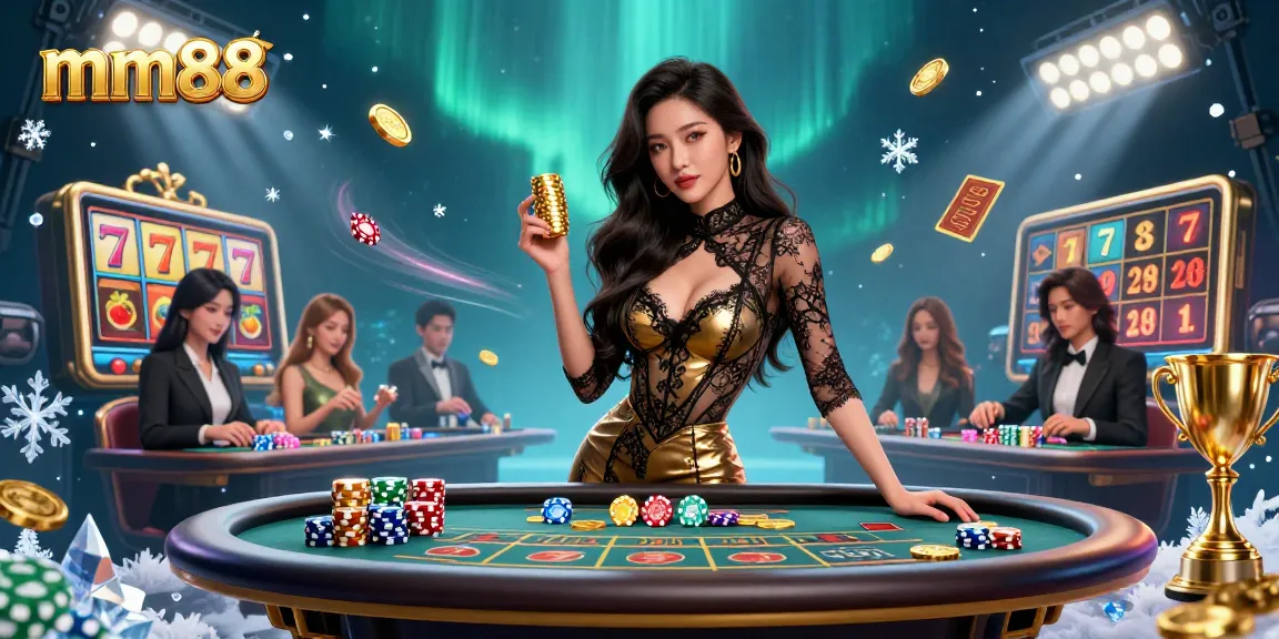 Engage with mm88 and experience high-stakes gaming at rich baccarat tables with glamorous atmosphere.