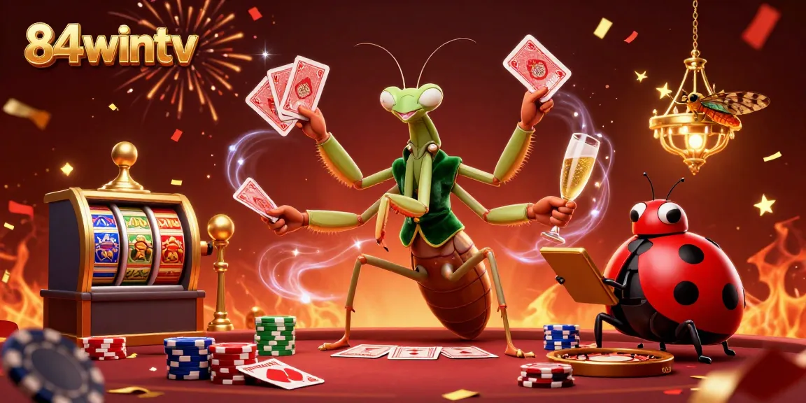 Enjoy thrilling games at 84wintv with a lively atmosphere full of vibrant casino action.