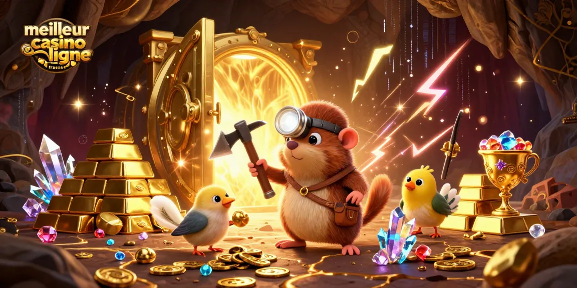Jouer dans un meilleur casino en ligne France avec des trésors dorés et des diamants scintillants.