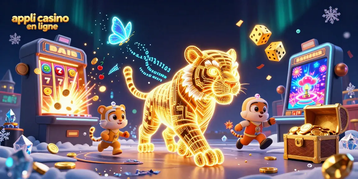 Célébrez vos gains avec l'appli casino en ligne, explorant un paysage numérique rempli de jeux dynamiques et de jackpots éclatants