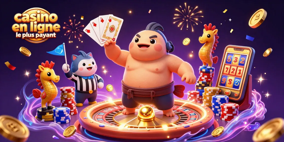Jouer sur le casino en ligne le plus payant avec fugu et spectateurs en fête.