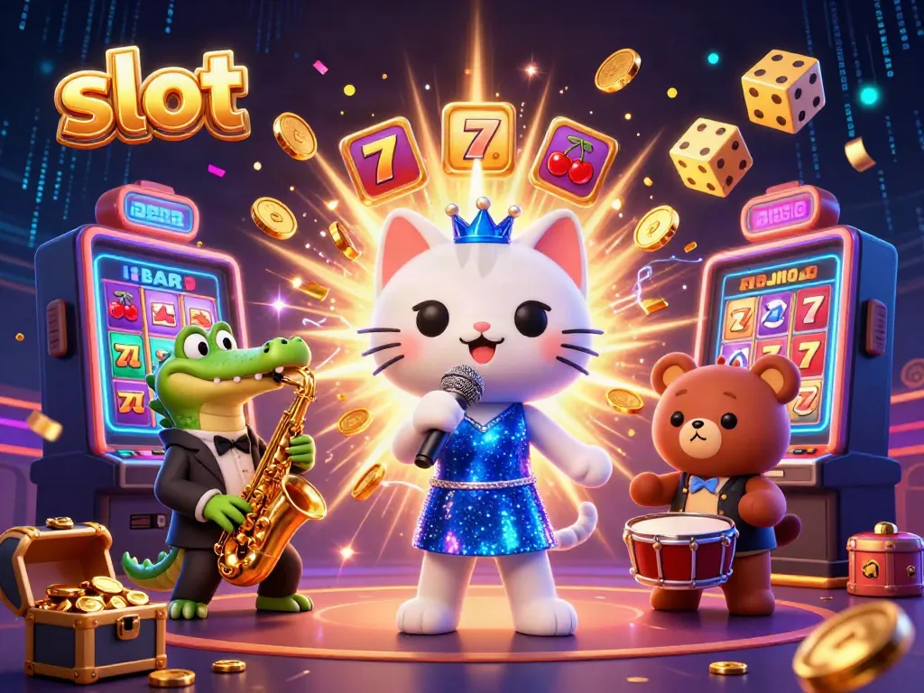 Engage with exciting slot games featuring vibrant characters and dynamic scenes.