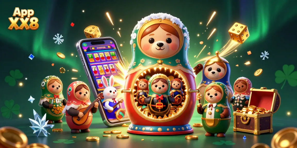 Win big with App XX8 featuring exciting 3D casino characters and vibrant game elements!