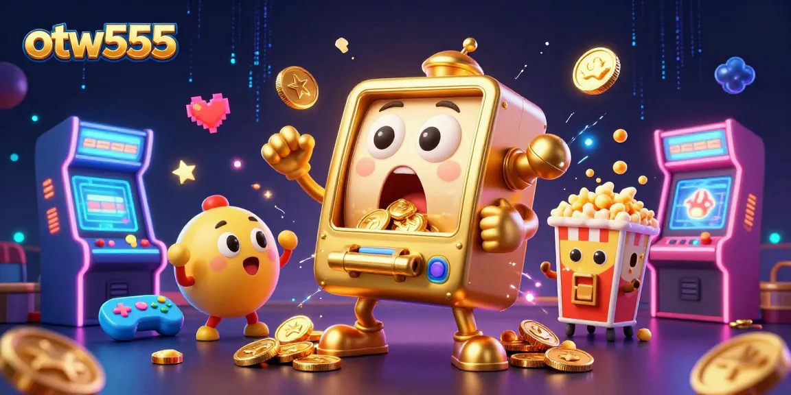 Experience jackpot excitement with otw555 featuring vibrant slot machines and arcade elements.