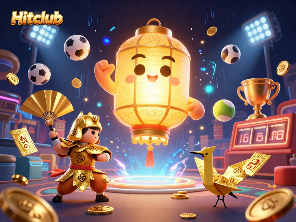 Hitclub showcases an immersive 3D casino scene filled with vibrant gaming elements, emphasizing strategy and excitement.