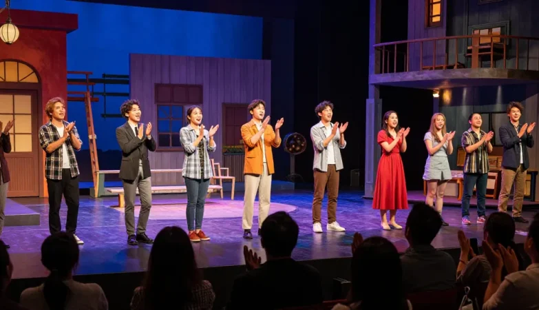ROKOK 88 theatre scene with captivated audience enjoying a vibrant performance.