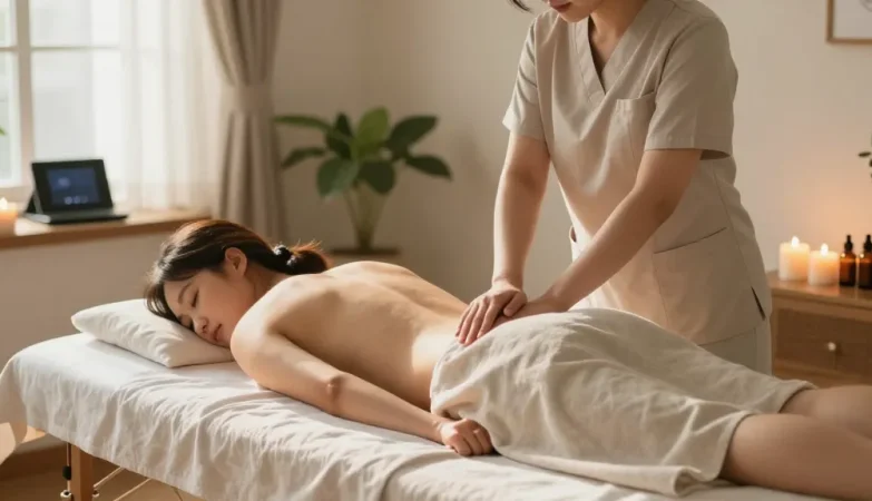 Experience a relaxing 군포출장마사지 in a tranquil home setting with soothing ambiance and professional care.